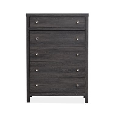 Merrifield Drawer Chest In Raisin Black