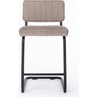 Mesa Counter Height Stools Set of 2 In Platinum