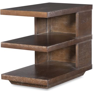 Mesa Stocked Wilcox Chairside Table In Brown