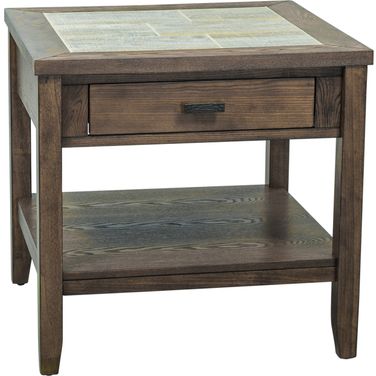Mesa Valley Tobacco End Table