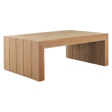 Messina Coffee Table Large In Natural Teak