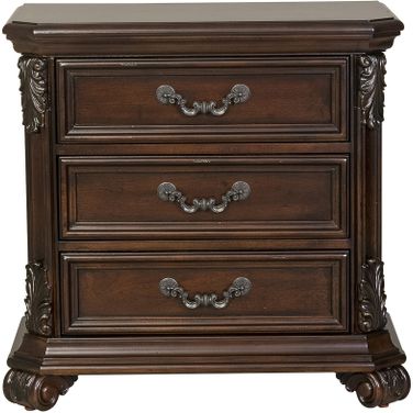 Messina Estates 3 Drawer Nightstand
