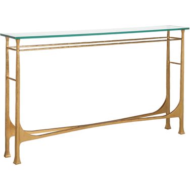Metal Designs Bruno Console In Gold