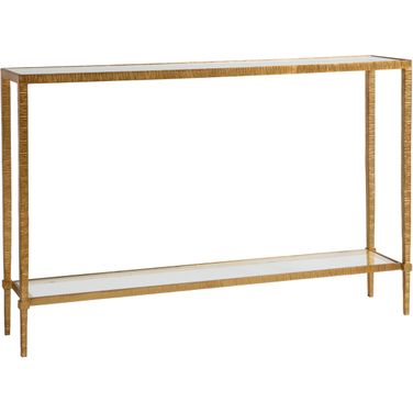 Metal Designs Claret Console In Gold