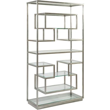 Metal Designs Holden Etagere In Silver Leaf