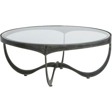 Metal Designs Sophie Round Cocktail Table In St. Laurent