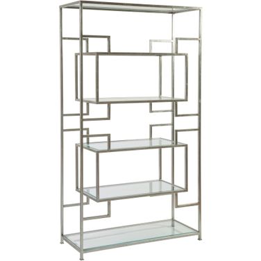 Metal Designs Suspension Etagere In Silver Leaf