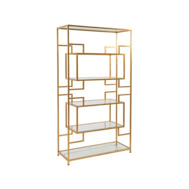 Metal Designs Suspension Etagere In Gold