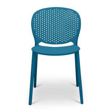 Metro Bailey Side Chair Set of 4 In Teal Green
