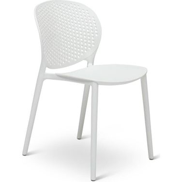 Metro Bailey Side Chair Set Of 4 In White Seat