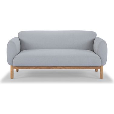 Metro Tulum 2 Seater Sofa In Light Gray