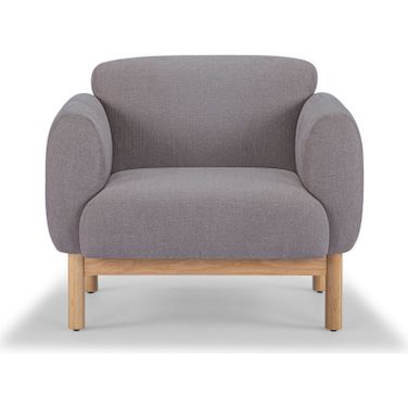 Metro Tulum Accent Chair In Dark Brown