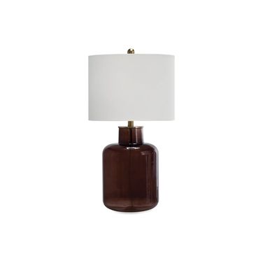 Mette Table Lamp In Brown and Gold