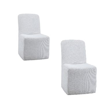 Meyer Dining Chair Set of 2 In Gray Oyster