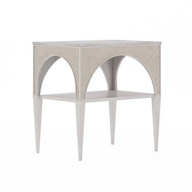 Mezzanine Night Table In Light Gray