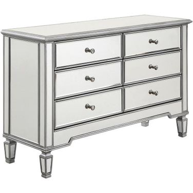 Glam Silver Dressers | 1StopBedrooms Glam Silver Dressers | 1StopBedrooms