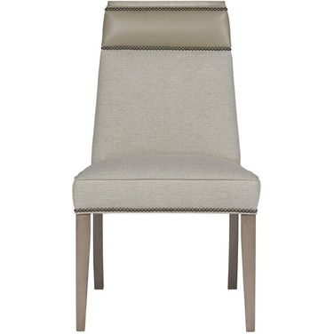 Michael Weiss Dining Chair In Linen