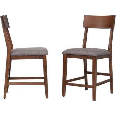 Mid Century Bar Stool Set of 2