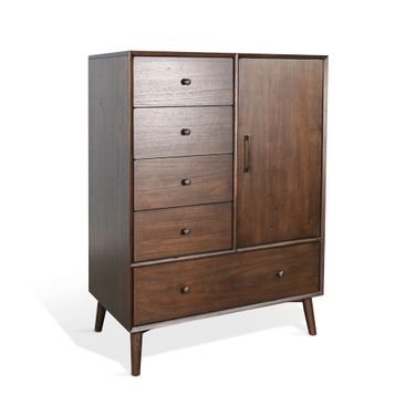 Mid-Century Modern Storage Chest In Walnut