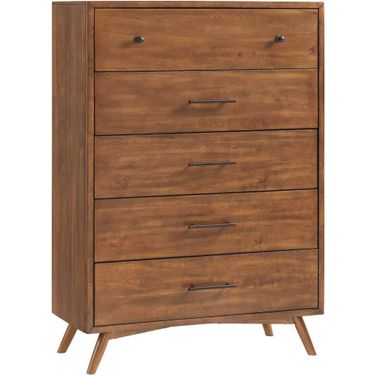 MidCentury Modern Chest In Cinnamon
