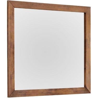 MidCentury Modern Mirror In Cinnamon