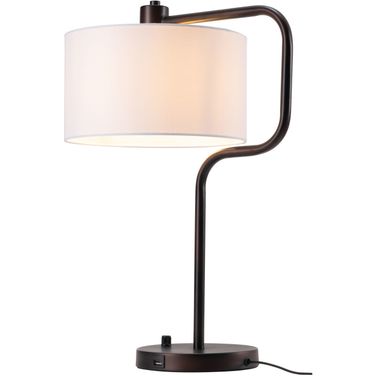 Middlemist Table Lamp In White