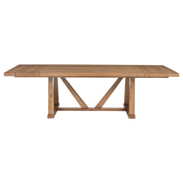 Middleton 106 Inch Extension Leaf Dining Table In Natural
