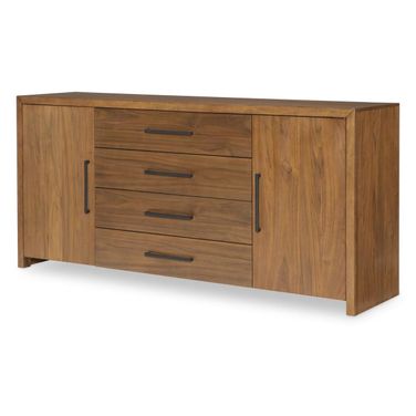 Midland Credenza In Warm Amber