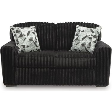 Midnight-Madness Loveseat In Onyx