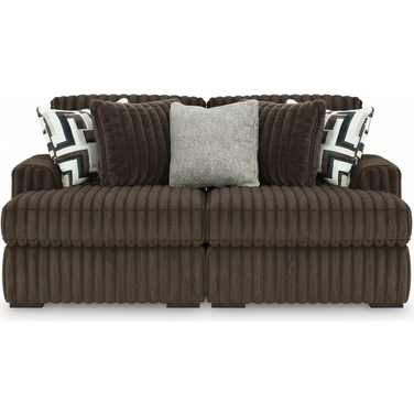 Midnight-Madness Super Chaise In Chocolate