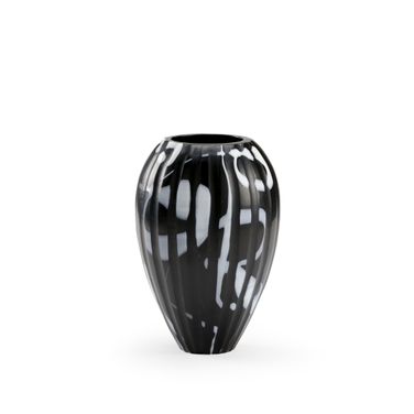 Midnight Oil Vase Small In Black
