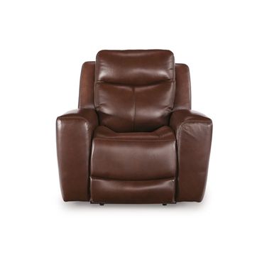 Mighty Moves Power Recliner In Mahogany