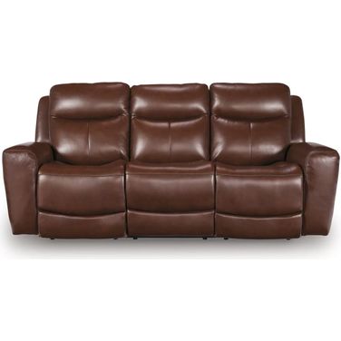 Mighty Moves Power Reclining Sofa In Mahogany
