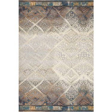 Mika Ivory/Mediterranean 10'6" x 13'9" Rug
