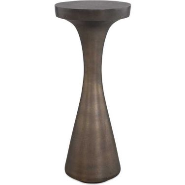 Miko Indoor-Outdoor Drink Table In Bronze