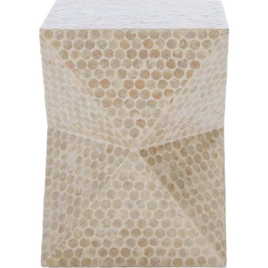 Milan Accent Table in White