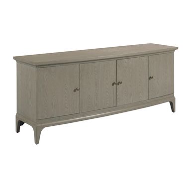 Milan Kingstown Entertainment Console In Bronze and Stone