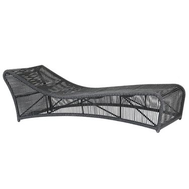 Milano Cushionless Chaise in Echo Ash