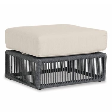 Milano Ottoman in Echo Ash