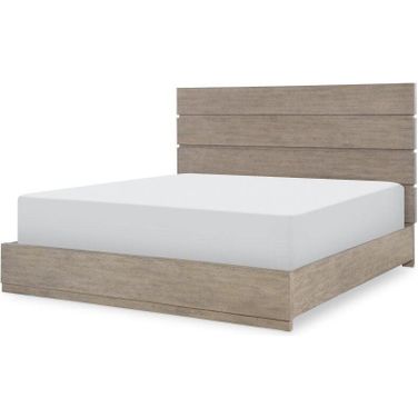 Milano Sandstone King Panel Bed By Rachael Ray