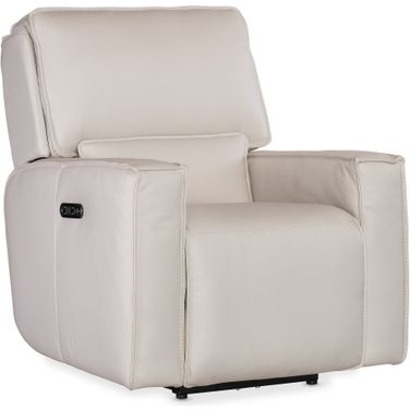 Miles Zero Gravity Power Recliner W/ Power Headrest In Grey