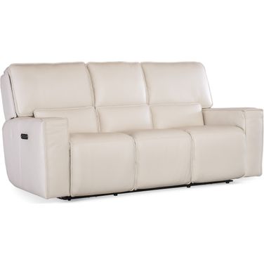 Miles Zero Gravity Power Sofa W/ Power Headrest In Grey