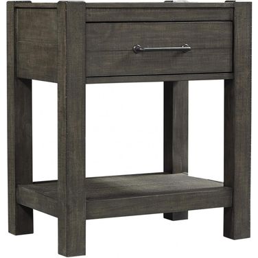 Mill Creek 1 Drawer Nightstand In Carob