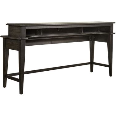 Mill Creek Console Bar Table In Dark Brown