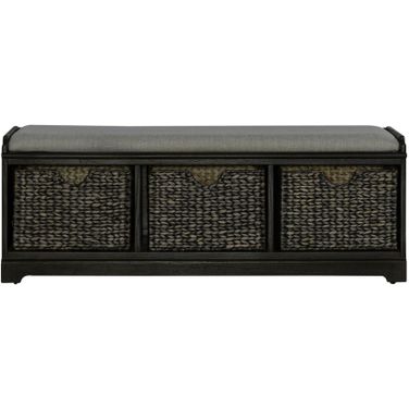 Mill Creek Wall Bench In Peppercorn