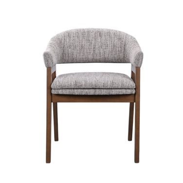 Miller Arm Chair Set of 2 In Walnut