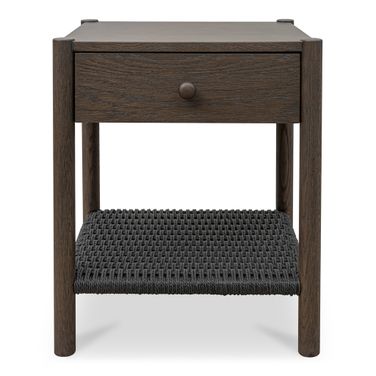 Millie Nightstand In Dark Brown