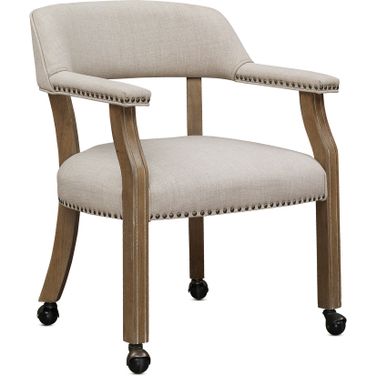 Millstone Caster Game Chair In Sand