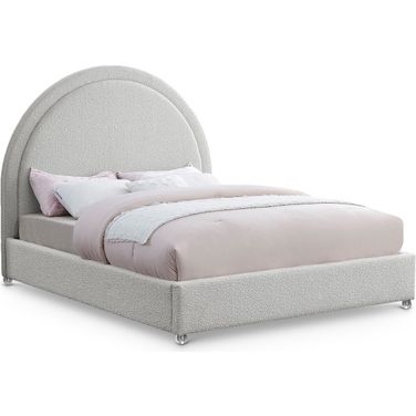 Milo Fabric Full Bed In Cream