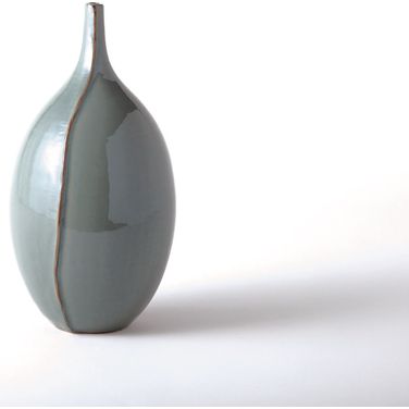 Milo Medium Vase In Blue